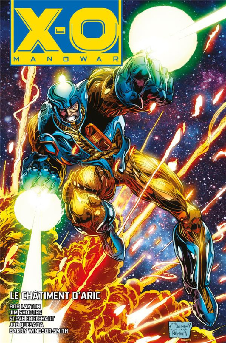 X-O MANOWAR - LE CHATIMENT D-ARIC - LAYTON/SHOOTER - BLISS COMICS