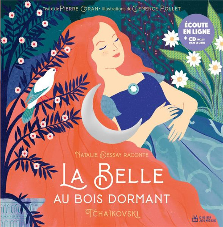 CONTES MUSICAUX GRAND FORMAT - T22 - LA BELLE AU BOIS DORMANT, LIVRE-DISQUE - CORAN/POLLET - DIDIER