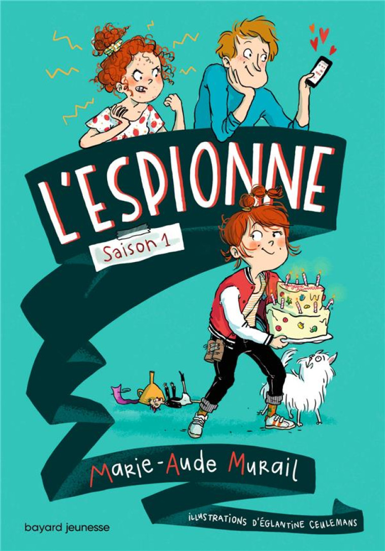 L-ESPIONNE, TOME 01 - L-ESPIONNE 1 - MURAIL/CEULEMANS - BAYARD JEUNESSE