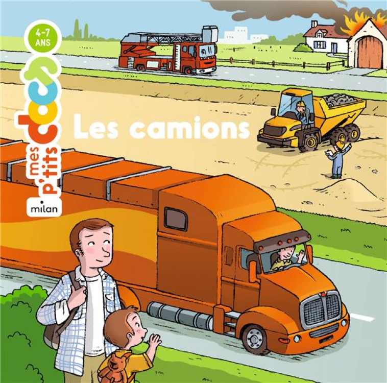 LES CAMIONS - LEDU/DE CHAMBOURCY - BD Kids