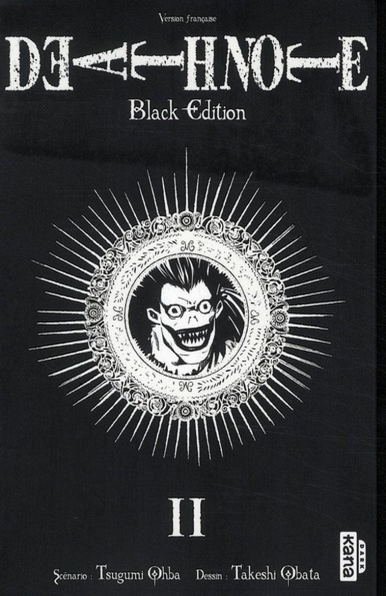 DEATH NOTE - BLACK EDITION TOME 2 - OHBA, TSUGUMI  - DARGAUD