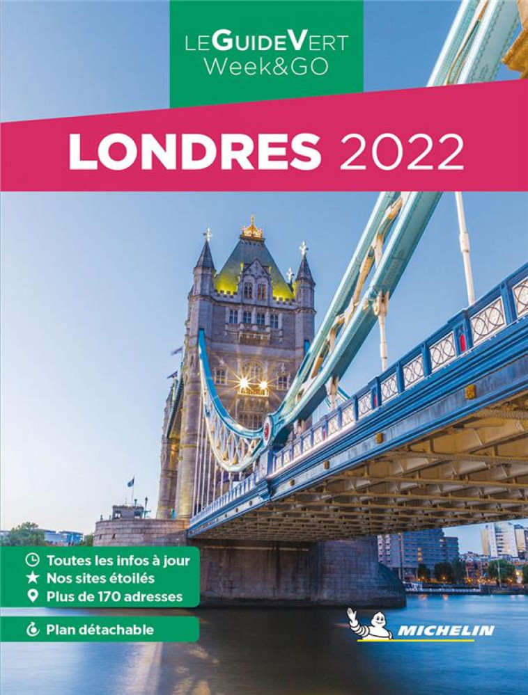 GUIDES VERTS WE&GO EUROPE - GUIDE VERT WE&GO LONDRES 2022 - XXX - MICHELIN