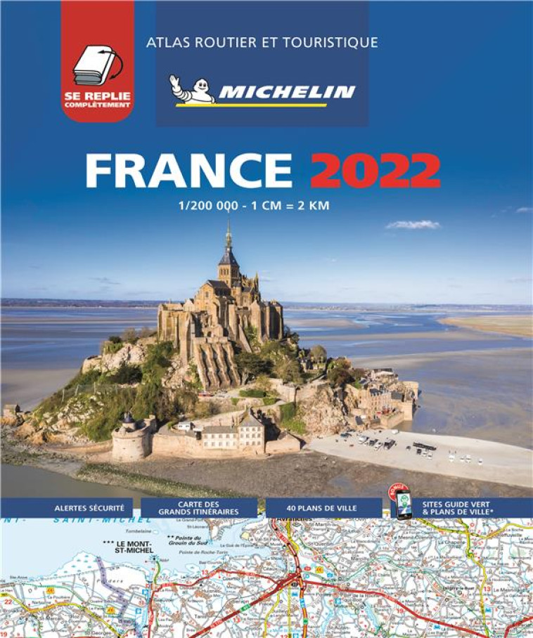 ATLAS FRANCE - ATLAS ROUTIER FRANCE 2022 - TOUS LES SERVICES UTILES (A4-MULTIFLEX) - XXX - MICHELIN