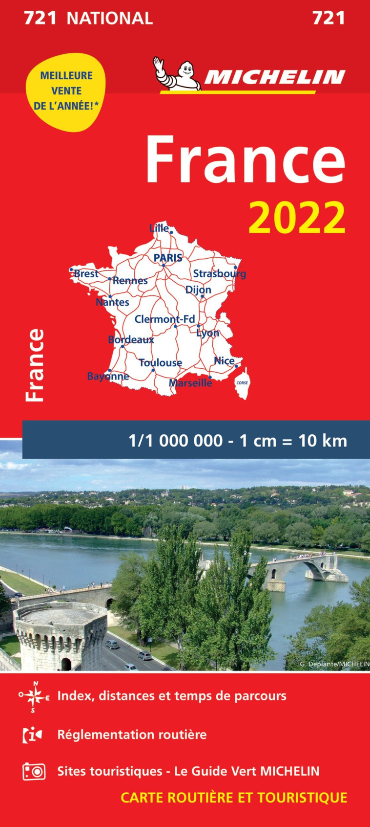 CARTE NATIONALE FRANCE 2022 - XXX - MICHELIN