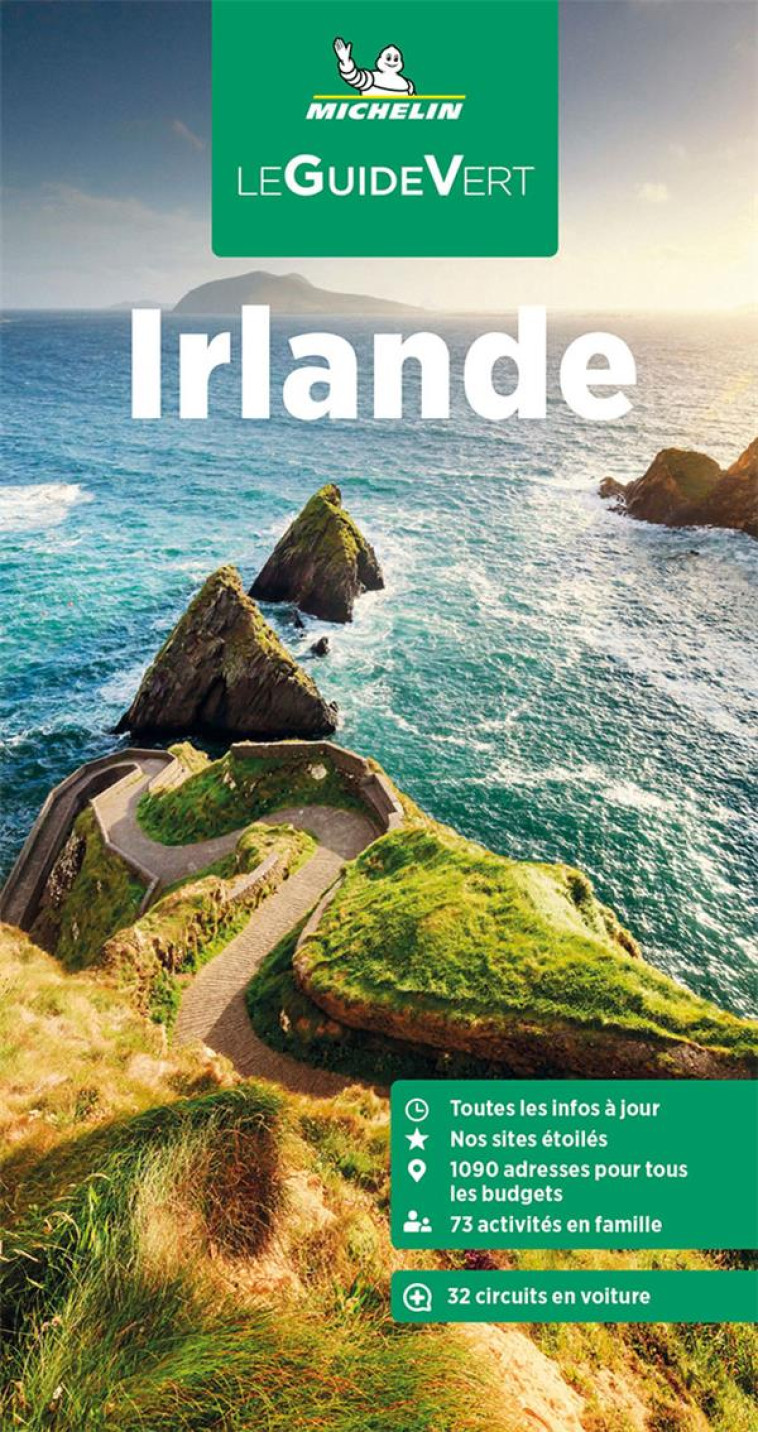 GUIDES VERTS EUROPE - GUIDE VERT IRLANDE - XXX - MICHELIN