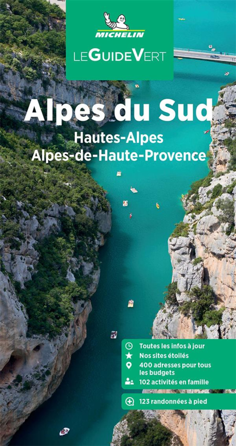 GUIDES VERTS FRANCE - GUIDE VERT ALPES DU SUD, HAUTES-ALPES, ALPES-DE-HAUTE-PROVENCE MICHELIN - XXX - MICHELIN