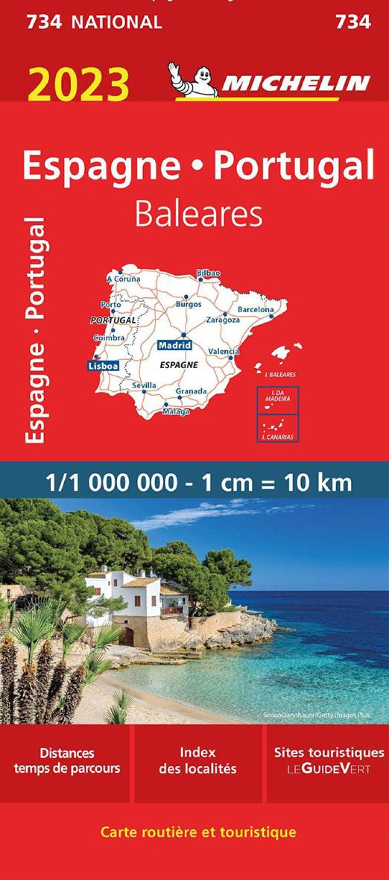 CARTE NATIONALE EUROPE - CARTE NATIONALE ESPAGNE, PORTUGAL 2023 - XXX - MICHELIN