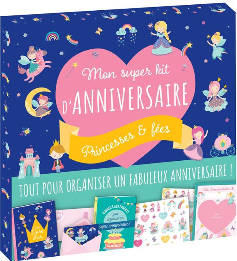 MON SUPER KIT D ANNIVERSAIRE  PRINCESSES & FEES - XXX - NC