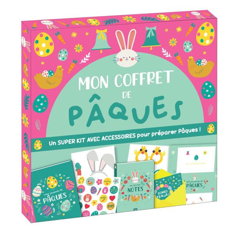 MON COFFRET DE PAQUES - UN SUPER KIT AVEC ACCESSOIRES POUR PREPARER PAQUES ! - XXX - NC