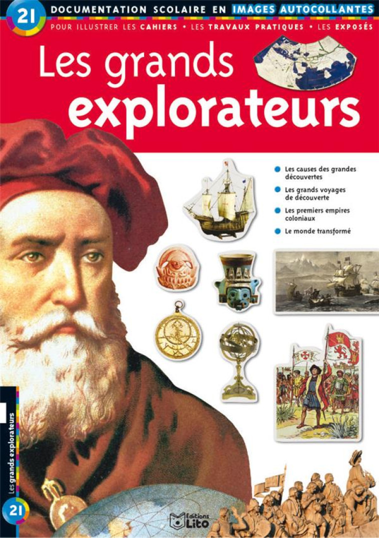 LIVRE LES GRANDS EXPLORATEURS - XXX - LITO