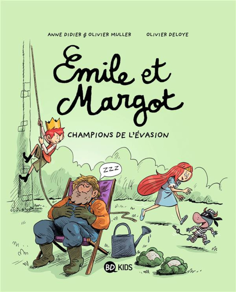 EMILE ET MARGOT, TOME 12 - CHAMPIONS DE L-EVASION - DELOYE/DIDIER/MULLER - NC