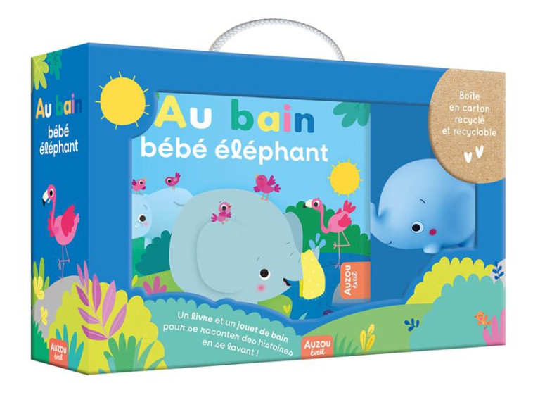 MON PREMIER LIVRE DE BAIN - AU BAIN BEBE ELEPHANT ! - MARTINEZ PENA SIGRID - PHILIPPE AUZOU