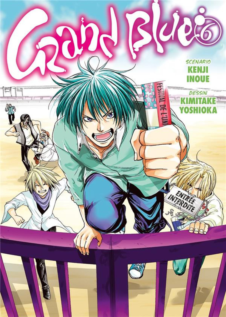 GRAND BLUE - TOME 6 - INOUE KENJI - MEIAN