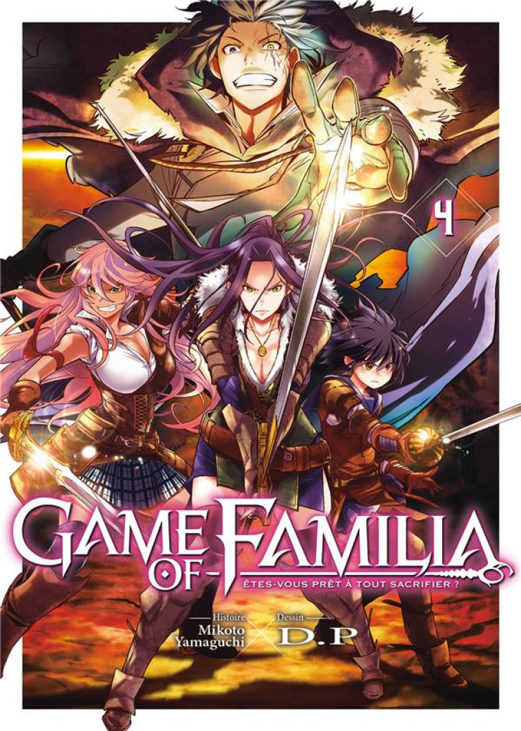 GAME OF FAMILIA - TOME 4 - YAMAGUCHI MIKOTO - MEIAN