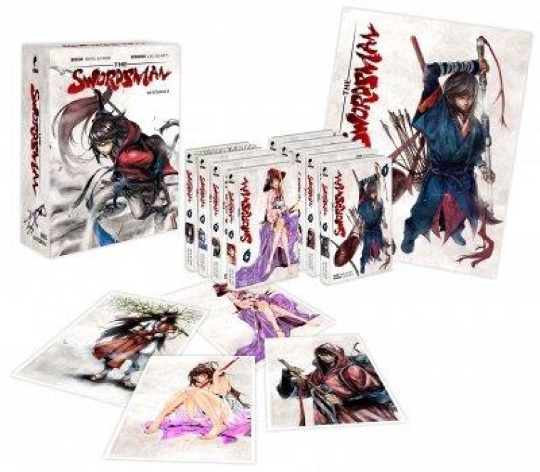 THE SWORDSMAN - INTEGRALE (TOMES 1 A 9) - COFFRET COLLECTOR LIMITE - JAE-HUN LEE - DG-EXODIF