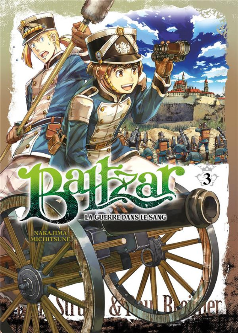 BALTZAR, LA GUERRE DANS LE SANG - TOME 3 - MICHITSUNE NAKAJIMA - DG-EXODIF