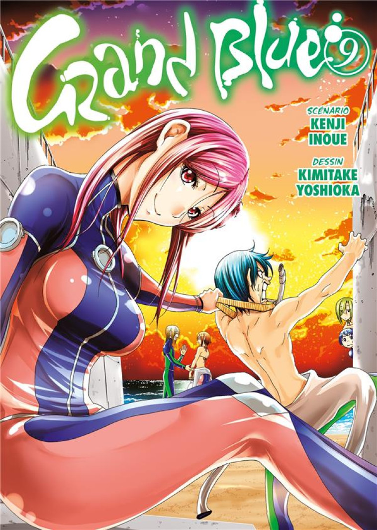 GRAND BLUE - TOME 9 - INOUE KENJI - MEIAN