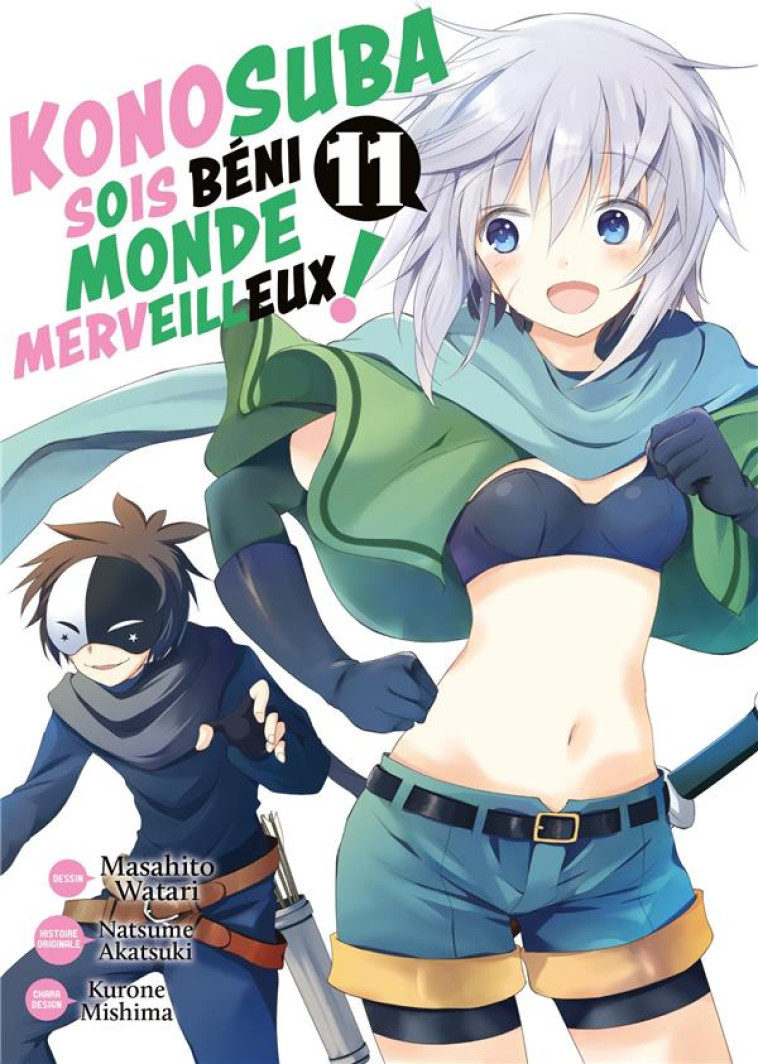 KONOSUBA : SOIS BENI MONDE MERVEILLEUX ! - TOME 11 - AKATSUKI NATSUME - MEIAN