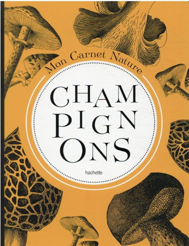 MON CARNET NATURE : CHAMPIGNONS - EYSSARTIER GUILLAUME - HACHETTE