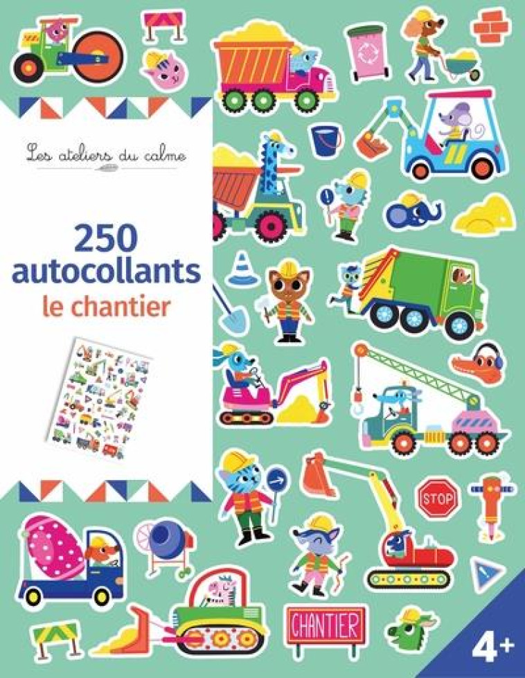 250 AUTOCOLLANTS - LE CHANTIER - SOLENNE & THOMAS - NC