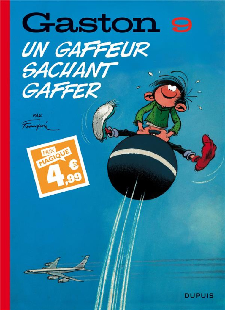 GASTON (EDITION 2018) - TOME 9 - UN GAFFEUR SACHANT GAFFER / EDITION SPECIALE (INDISPENSABLES 2024) - FRANQUIN - DUPUIS