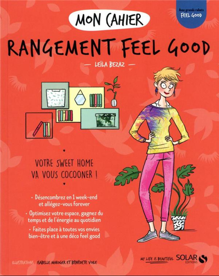 MON CAHIER RANGEMENT FEEL GOOD - BEZAZ/MAROGER/VOILE - SOLAR