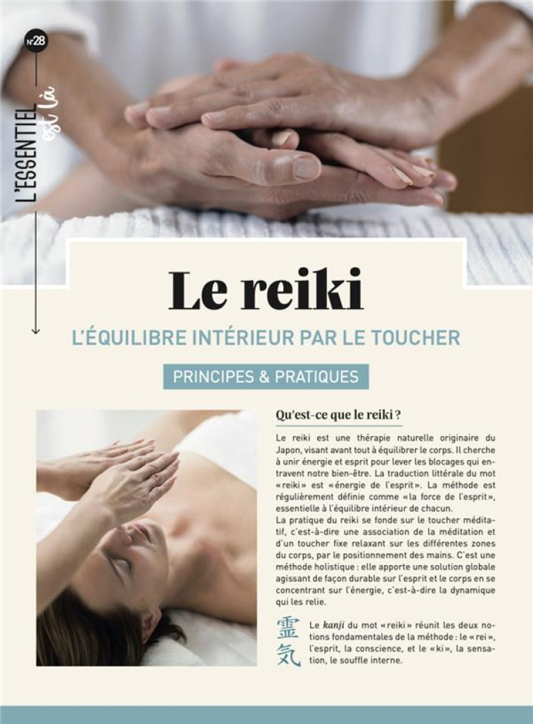 LE REIKI - L-EQUILIBRE INTERIEUR PAR LE TOUCHER, PRINCIPES & PRATIQUES - COLLECTIF/IMBERT - MERCILESLIVRES