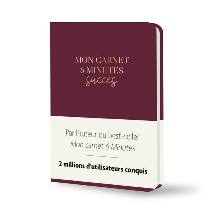 MON CARNET 6 MINUTES SUCCES - 2 MILLIONS D UTILISATEURS CONQUIS - SPENST DOMINIK - QUOTIDIEN MALIN