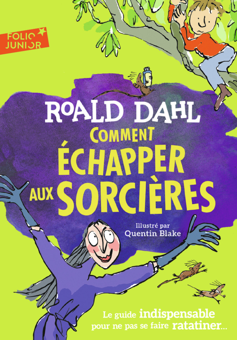 COMMENT ECHAPPER AUX SORCIERES - LE GUIDE INDISPENSABLE POUR NE PAS SE FAIRE RATATINER... - Roald Dahl - GALLIMARD JEUNE