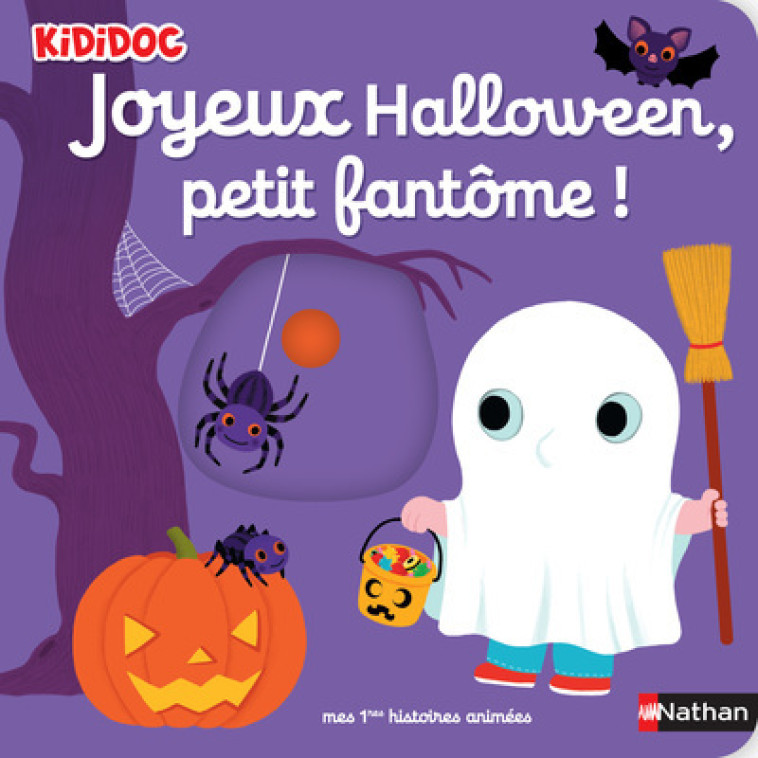 Joyeux Halloween, petit fantôme ! - Choux Nathalie - NATHAN