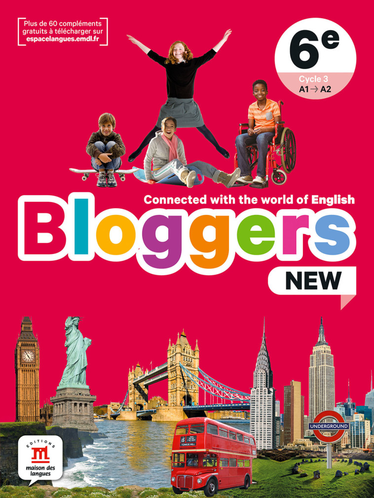 Bloggers NEW 6e - Livre de l'élève - Collectif  - MAISON LANGUES