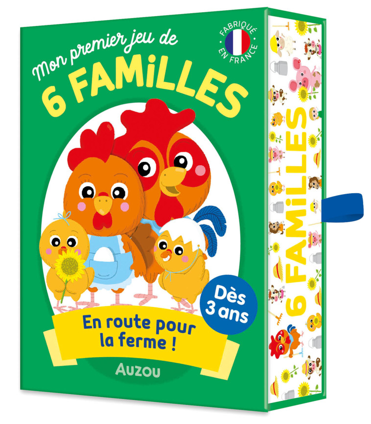 JEUX DE CARTES - MON PREMIER JEU DE 6 FAMILLES - Ameling Charlotte - AUZOU