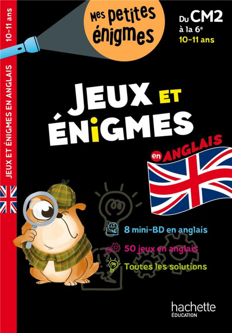 JEUX ET ENIGMES EN ANGLAIS DU CM2 A LA 6E - CAHIER DE VACANCES 2023 - ROBINSON SUZANNA - HACHETTE