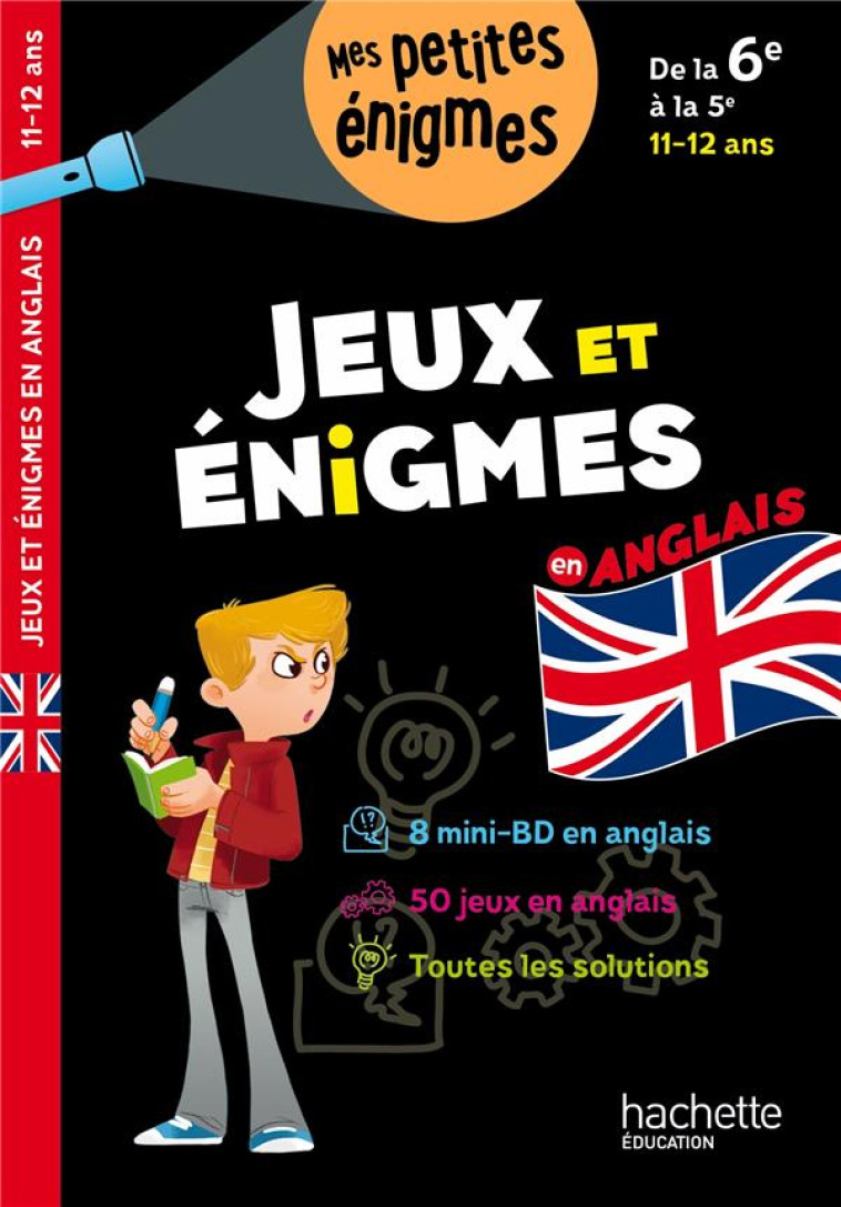 JEUX ET ENIGMES EN ANGLAIS DE LA 6E A LA 5E - CAHIER DE VACANCES 2023 - ROBINSON SUZANNA - HACHETTE