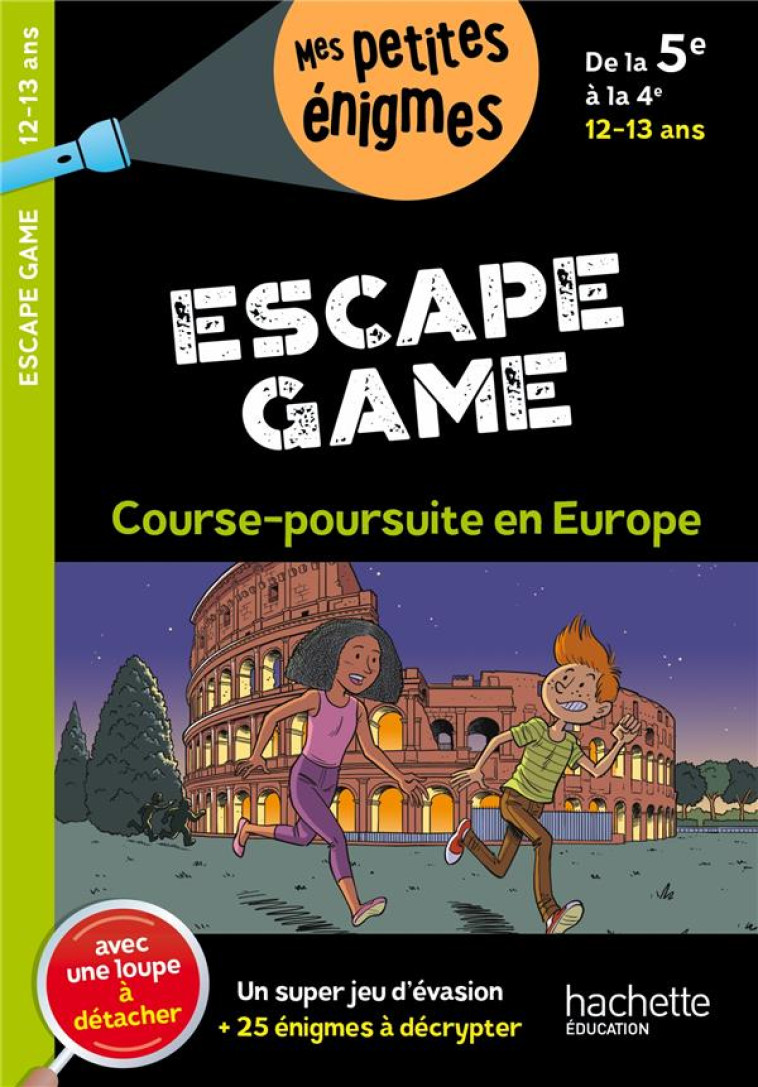 ESCAPE GAME DE LA 5E A LA 4E - CAHIER DE VACANCES 2023 - LEBRUN SANDRA - HACHETTE