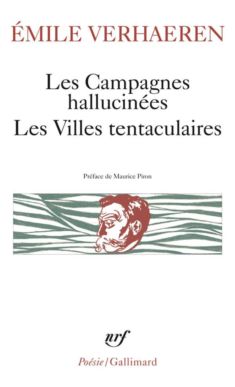 LES CAMPAGNES HALLUCINEES - LES VILLES TENTACULAIRES - VERHAEREN EMILE - GALLIMARD