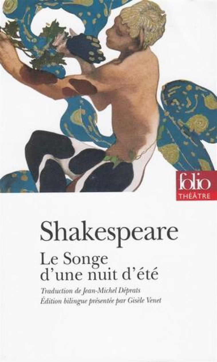 LE SONGE D-UNE NUIT D-ETE - AGREGATION 2024 - SHAKESPEARE WILLIAM - GALLIMARD