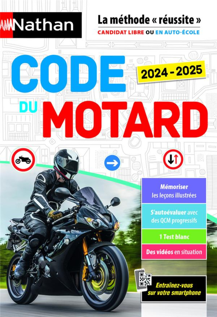 CODE DU MOTARD 2024-2025 - LEMAIRE THIERRY - CLE INTERNAT