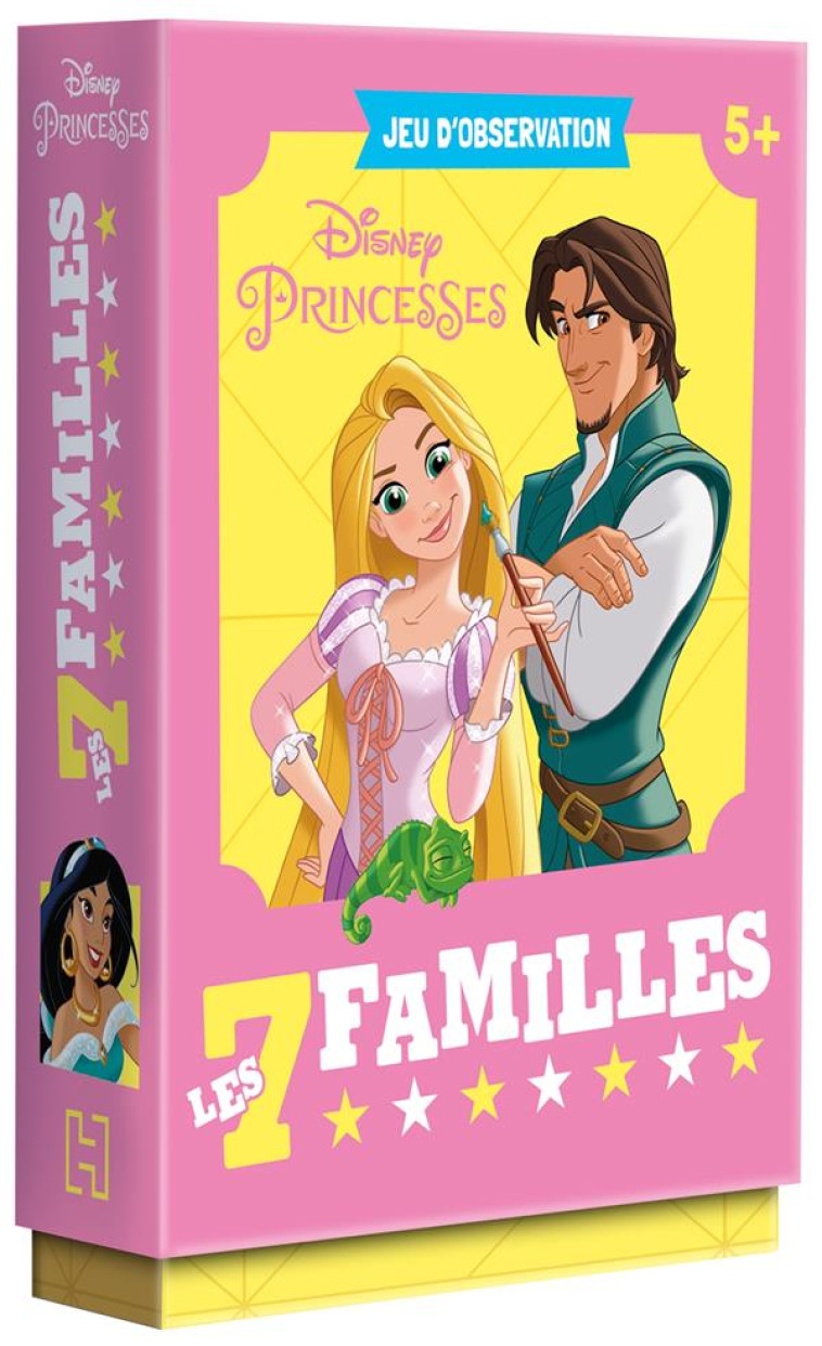 DISNEY PRINCESSES - JEU DE CARTES - 7 FAMILLES - XXX - NC