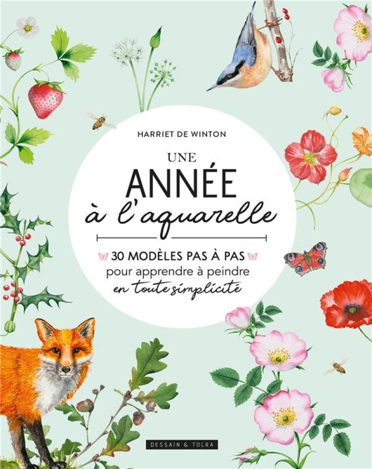 UNE ANNEE A L-AQUARELLE - DE WINTON HARRIET - PU SEPTENTRION