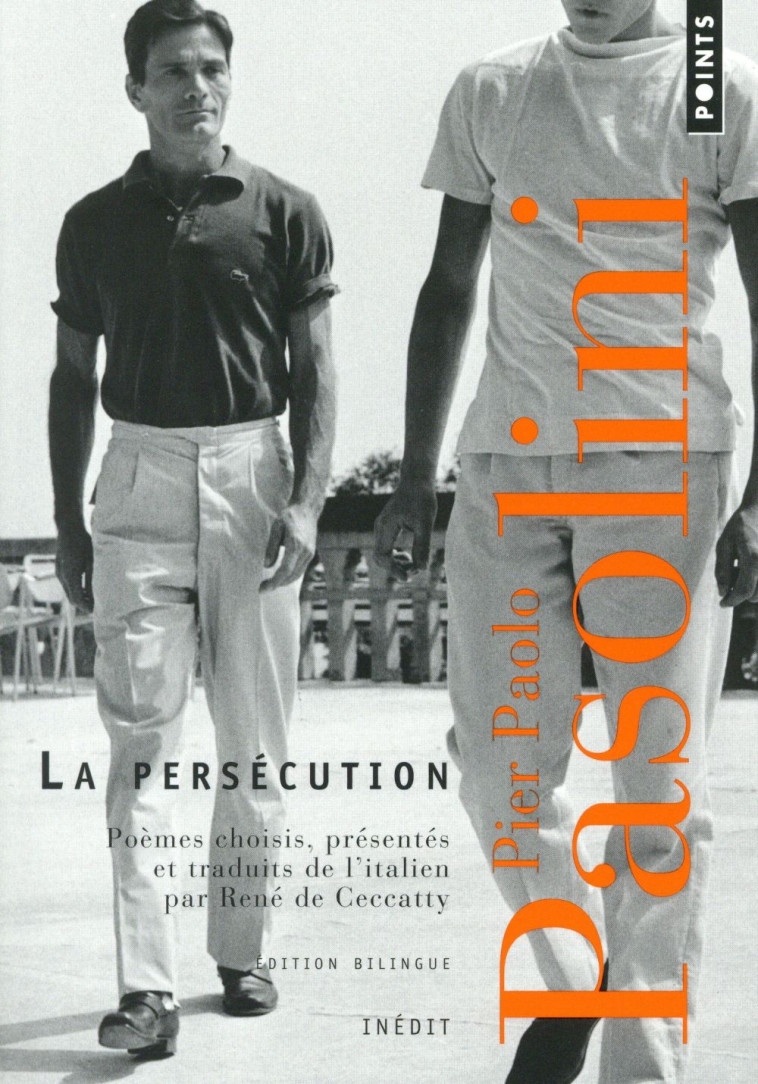 LA PERSECUTION - UNE ANTHOLOGIE (1954-1970) - PASOLINI PIER PAOLO - Points