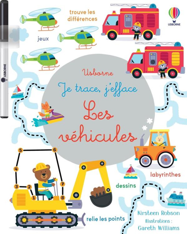 JE TRACE, J-EFFACE - LES VEHICULES - DES 3 ANS - ROBSON/WILLIAMS - NC