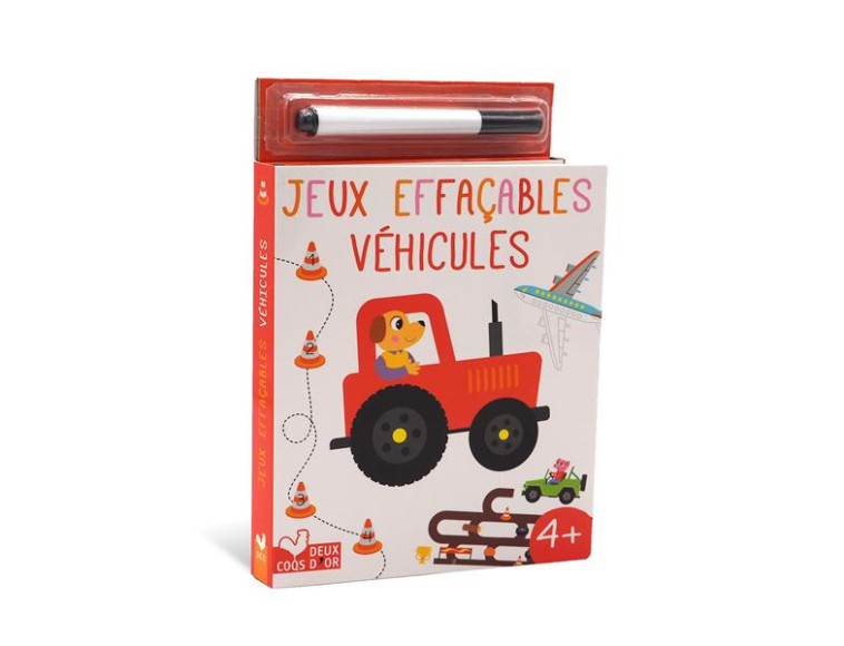 JEUX EFFACABLE VEHICULES AVEC FEUTRE VELLEDA - RAZUMOV DENIS - HACHETTE