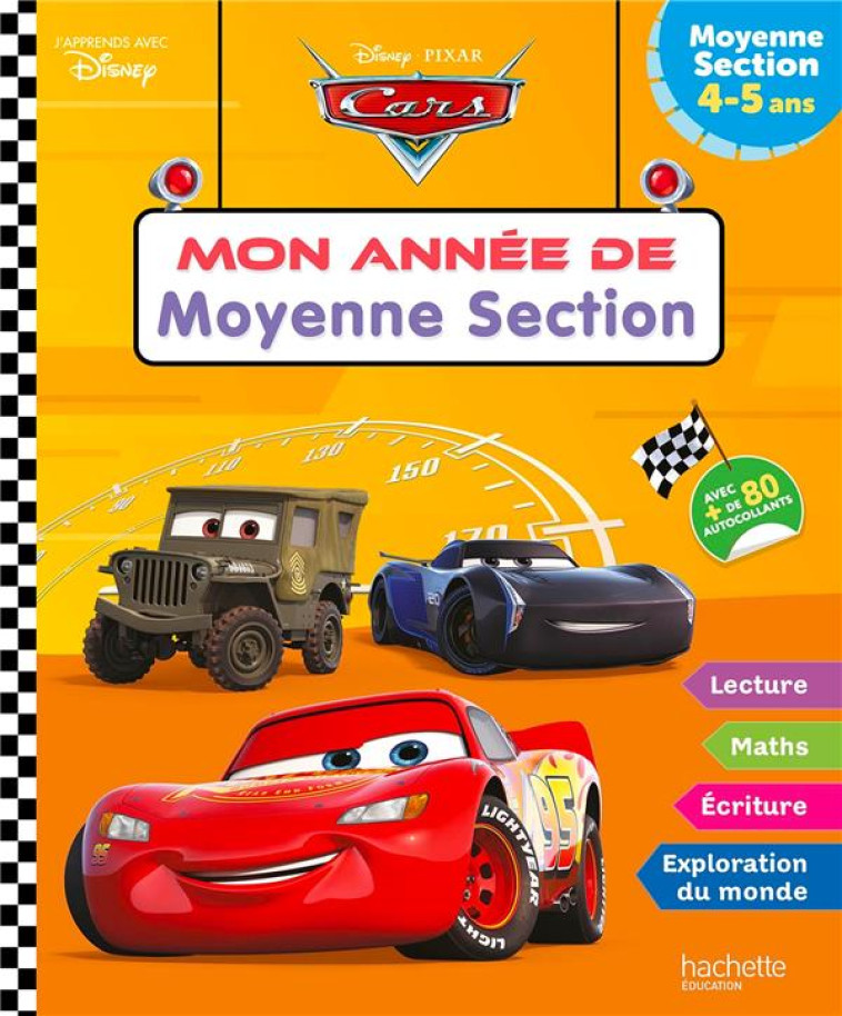 CARS MON ANNEE DE MOYENNE SECTION - COLLECTIF - HACHETTE