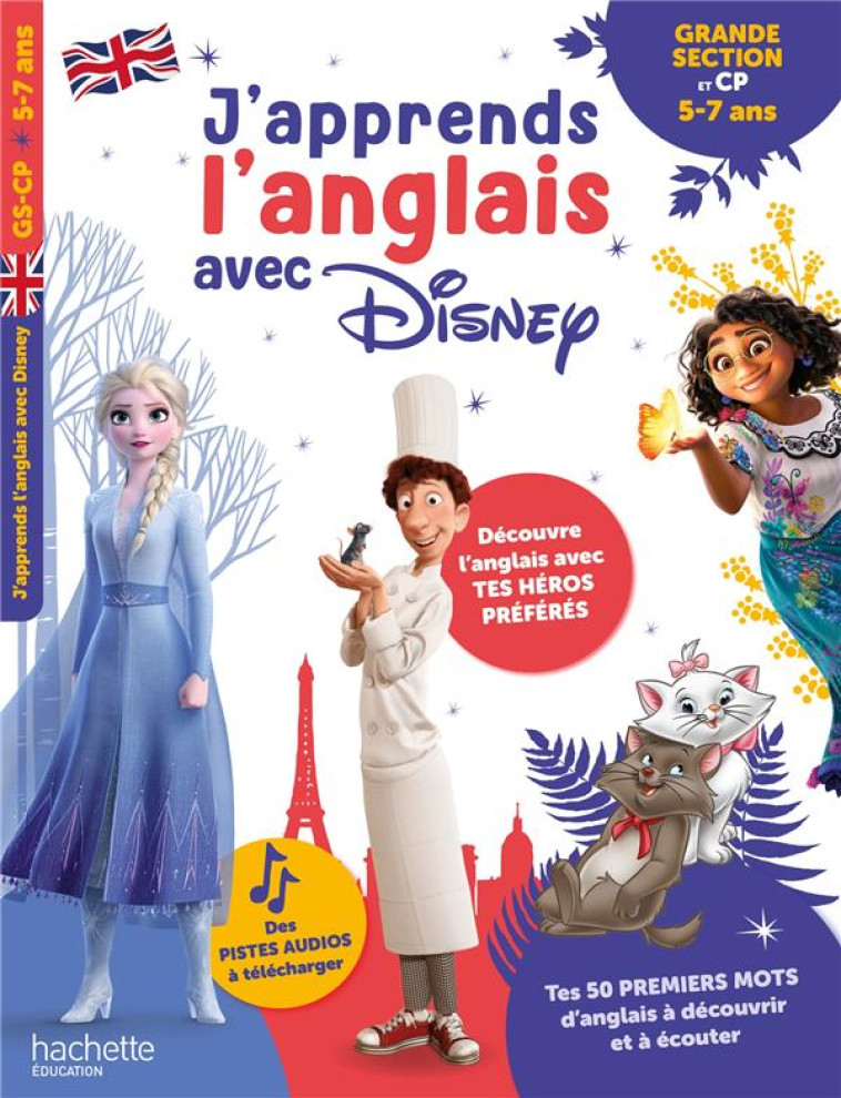 J-APPRENDS L-ANGLAIS AVEC DISNEY GS / CP - LE MAY JOANNA - HACHETTE