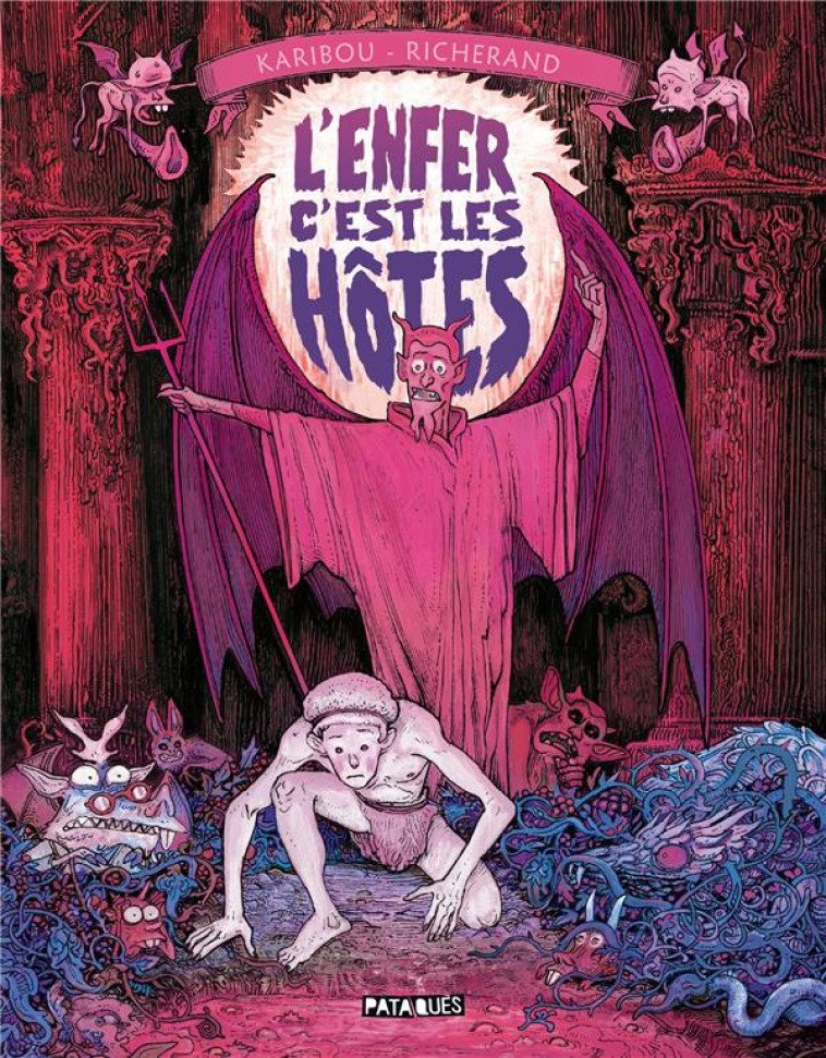 L-ENFER C-EST LES HOTES - ONE SHOT - L-ENFER C-EST LES HOTES - KARIBOU/RICHERAND - DELCOURT