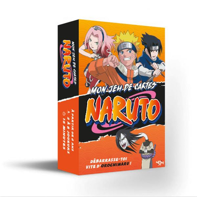 NARUTO - MON JEU DE CARTES - COLLECTIF - NC