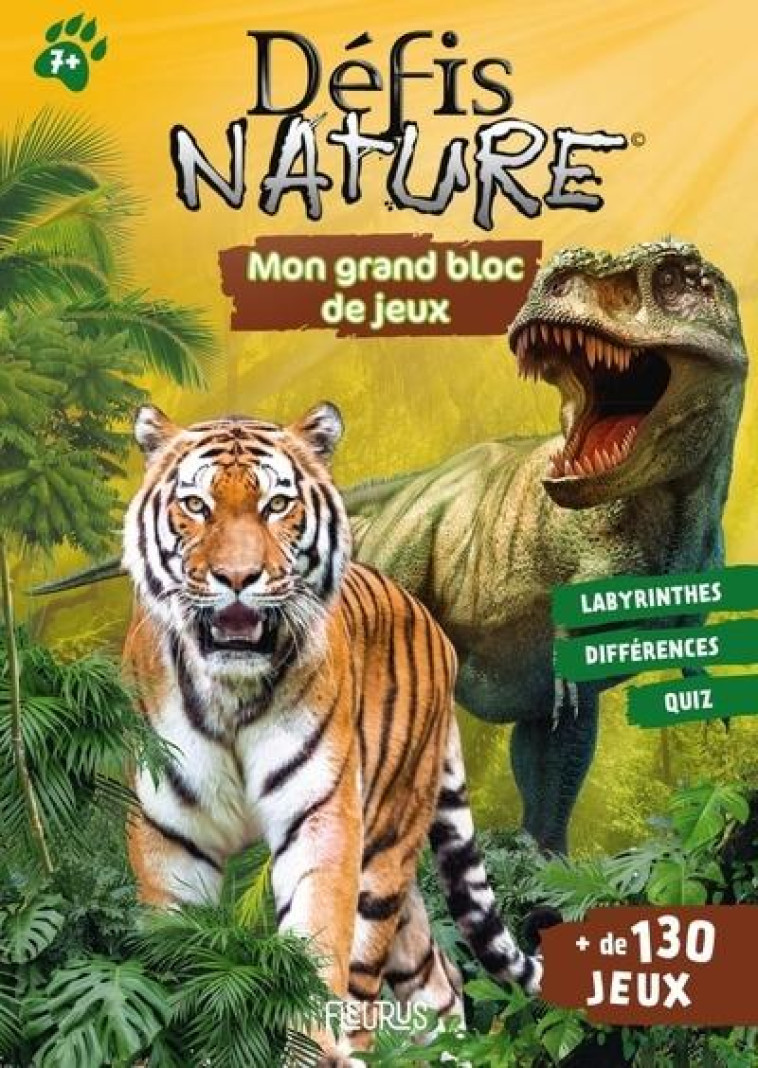 MON GRAND BLOC DE JEUX DEFIS NATURE - MEYER - FLEURUS