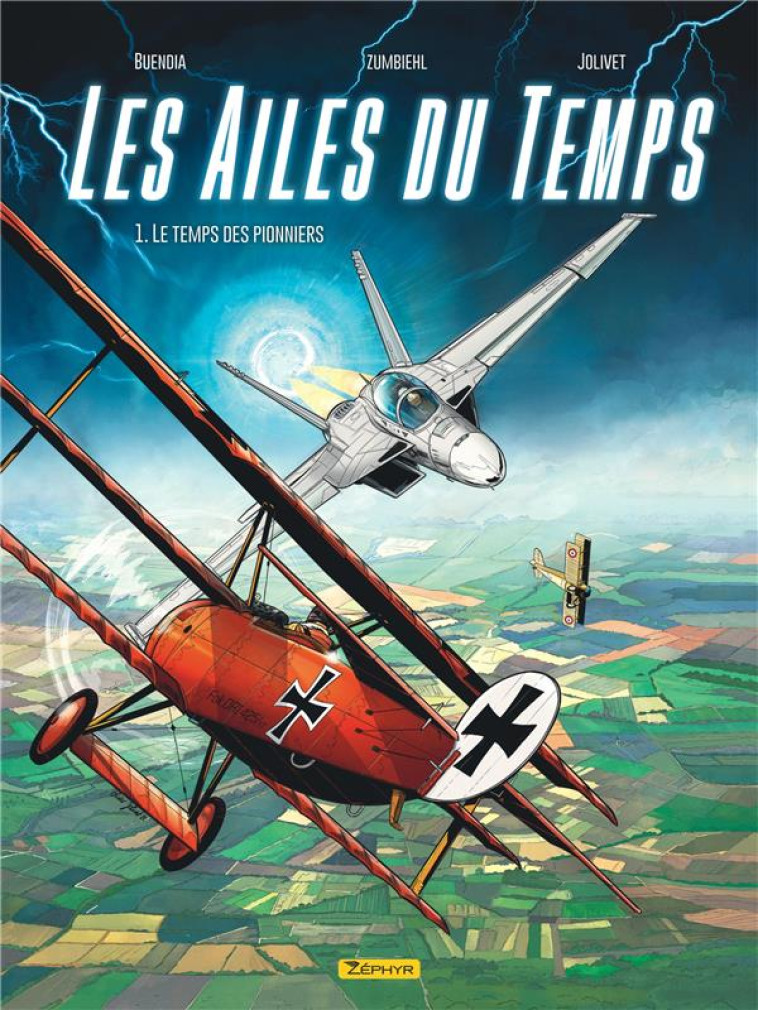 LES AILES DU TEMPS - TOME 1 - LE TEMPS DES PIONNIERS - BUENDIA PATRICE - ZEPHYR