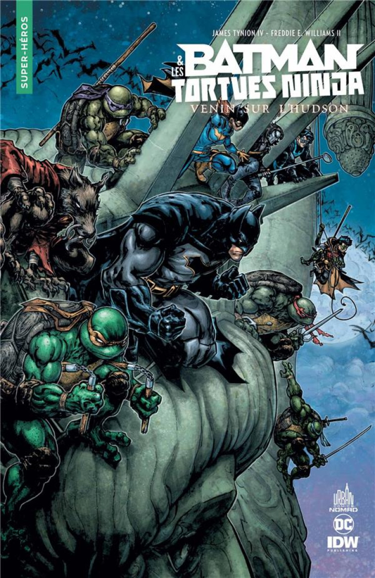 URBAN COMICS NOMAD VAGUE 5 - URBAN COMICS NOMAD : BATMAN ET LES TORTUES NINJA - VENIN SUR L-HUDSON - TYNION IV JAMES - URBAN COMICS